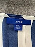 Apt. 9 100% Polyester Stripes Blue 3/4 Sleeve Blouse Size XXL - photo 7