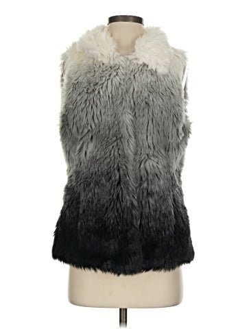 White House Black Market Faux Fur Vest (view 1)