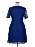En Focus Studio 100% Polyester Blue Cocktail Dress Size 14 - photo 2