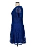 En Focus Studio 100% Polyester Blue Cocktail Dress Size 14 - photo 5