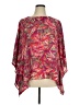 Quacker Factory 100% Polyester Red 3/4 Sleeve Blouse Size XL - photo 1