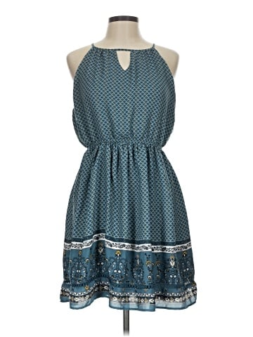 Blue Rain Casual Dress (view 1)