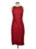 En Focus Studio Red Cocktail Dress Size 4 - photo 1