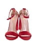Glaze 100% Synthetic Color Block Red Sandals Size 8 1/2 - photo 2