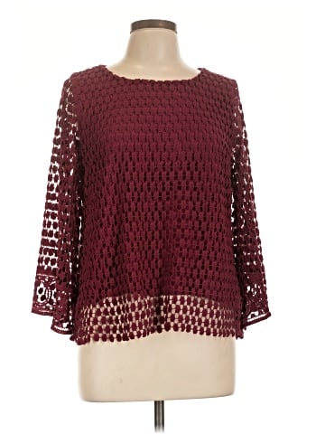 Vanessa Virginia 3/4 Sleeve Top (view 1)