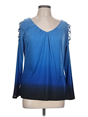 Jennifer Lopez Long Sleeve Top (view 1)