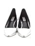 Steve Madden Metallic Silver Heels Size 9 1/2 - photo 2