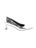 Steve Madden Metallic Silver Heels Size 9 1/2 - photo 1