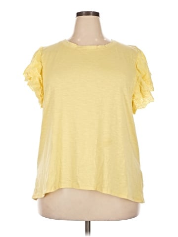 Notations Short Sleeve Top (view 1)