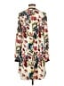 Daniel Rainn 100% Polyester Print Ivory Casual Dress Size S - photo 2