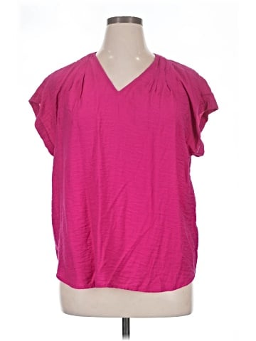 Simply Vera Vera Wang Short Sleeve Blouse (view 1)