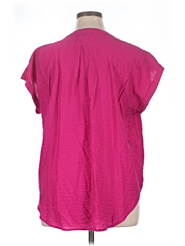Simply Vera Vera Wang Short Sleeve Blouse (view 2)