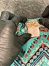 Eyelash Couture 100% Polyester Teal 3/4 Sleeve Blouse Size 2X - photo 7