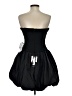 Xscape Solid Black Cocktail Dress Size 4 - photo 2