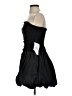 Xscape Solid Black Cocktail Dress Size 4 - photo 5