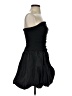 Xscape Solid Black Cocktail Dress Size 4 - photo 4