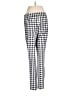 Talbots Checkered-gingham Ivory Casual Pants Size 6 - photo 2