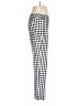 Talbots Checkered-gingham Ivory Casual Pants Size 6 - photo 4