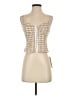 Reformation 100% Linen Tan Sleeveless Blouse Size 0 - photo 1
