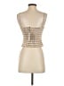 Reformation 100% Linen Tan Sleeveless Blouse Size 0 - photo 2