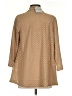 Kasper Chevron-herringbone Tan Cardigan Size S - photo 2