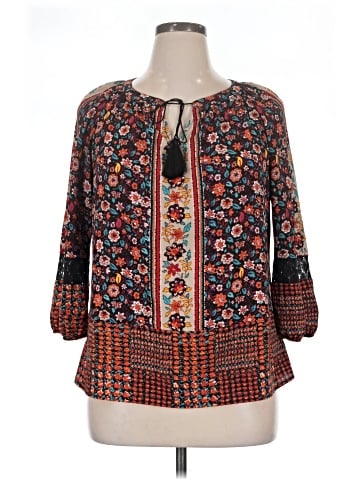New Directions 3/4 Sleeve Blouse (view 1)