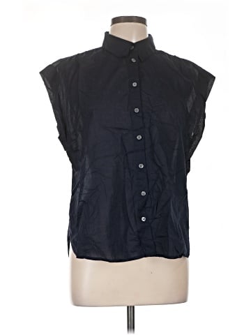 Banana Republic Factory Store Sleeveless Button-Down Shirt (view 1)