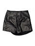 Ci Sono 100% Polyurethane Metallic Black Skort Size L - photo 2