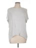 Athleta Silver Short Sleeve T-Shirt Size L - photo 1