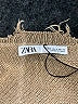 Zara Tan Long Sleeve Top Size S - photo 7