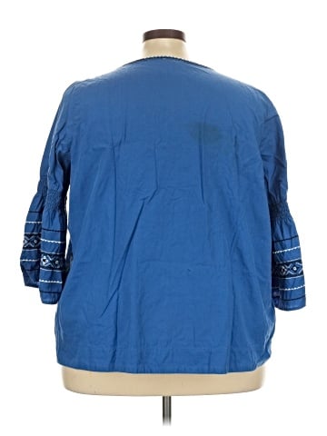 Crown & Ivy 3/4 Sleeve Blouse (view 2)
