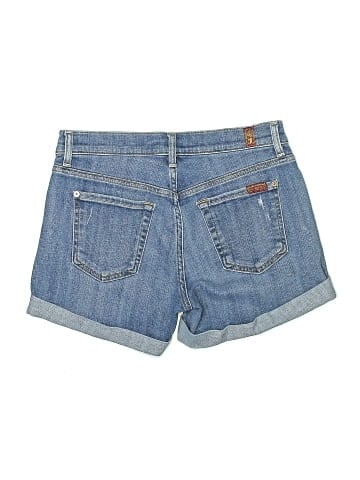 7 For All Mankind Denim Shorts (view 2)