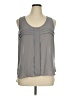 Pleione 100% Polyester Gray Sleeveless Blouse Size XL - photo 1