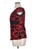 Hot Tempered 100% Polyester Red Short Sleeve Blouse Size 1X - photo 5