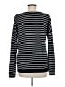 J.Jill Stripes Black Pullover Sweater Size M - photo 2