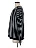J.Jill Stripes Black Pullover Sweater Size M - photo 5