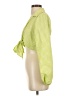 Love J Green Long Sleeve Blouse Size S - photo 5