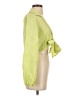 Love J Green Long Sleeve Blouse Size S - photo 4