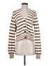 Veronica Beard Stripes Brown Cardigan Size S - photo 1