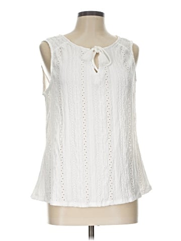 Cable & Gauge Sleeveless Blouse (view 1)