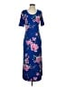 Gilli Floral Blue Casual Dress Size XS - photo 1