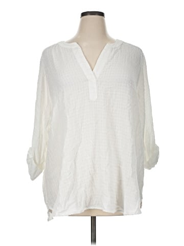 Jane and Delancey 3/4 Sleeve Blouse (view 1)