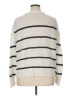 Nordstrom 100% Linen Stripes Ivory Pullover Sweater Size XL - photo 2
