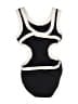 STAUD Graphic Black One Piece Swimsuit Size S - photo 2