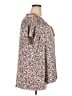 Lane Bryant 100% Polyester Floral Ivory Short Sleeve Blouse Size 18 - 20 Plus - photo 4