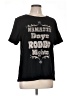 Shyanne Black Short Sleeve T-Shirt Size L - photo 1