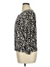 Cable & Gauge Animal Print Black White Pullover Sweater Size XL - photo 5