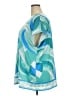 Ulla Popken Blue Teal Short Sleeve Blouse Size 20 - photo 5