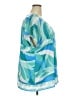 Ulla Popken Blue Teal Short Sleeve Blouse Size 20 - photo 4