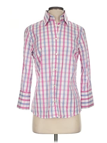 J. McLaughlin 3/4 Sleeve Button-Down Shirt (view 1)